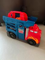 Fisher price racebaan auto mega Bloks glijbaan, Ophalen of Verzenden, Zo goed als nieuw