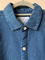 Distrikt spijkerhemd overhemd bloes korte mouwen Medium, Blauw, Ophalen of Verzenden, The Sting, Halswijdte 39/40 (M)