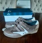 Nieuw: Durea leren comfort instappers, klittenband; maat 40, Durea, Bruin, Instappers, Nieuw