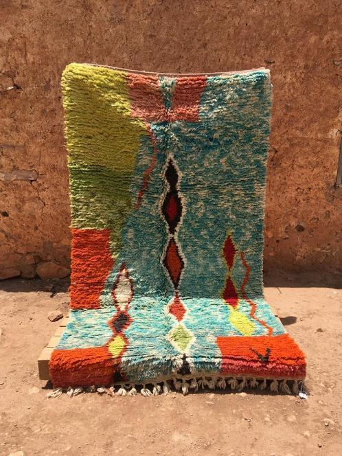 Berber Boujaad-kleed 254 x 146 cm, Huis en Inrichting, Stoffering | Tapijten en Kleden, Nieuw, 100 tot 150 cm, 200 cm of meer