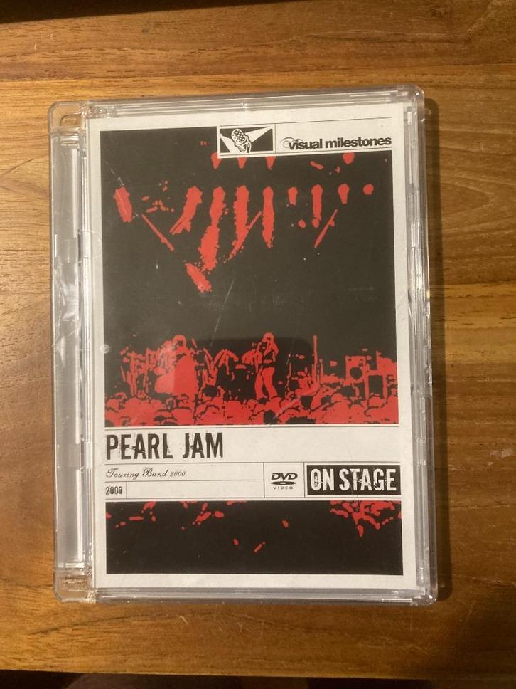 DVD Pearl Jam - Touring band 2000 / On stage, Cd's en Dvd's, Dvd's | Muziek en Concerten, Zo goed als nieuw, Muziek en Concerten