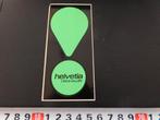 sticker helvetia ongevallen verzekering !, Ophalen, Zo goed als nieuw