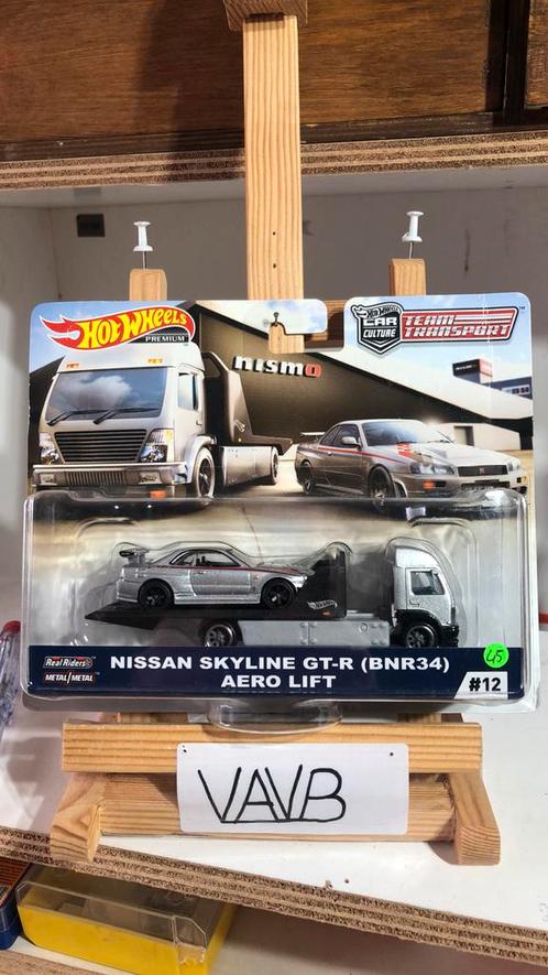 Nissan skyline r34 gtr Hot Wheels Hotwheels VAVB nieuw, Hobby en Vrije tijd, Modelauto's | Overige schalen, Nieuw, Auto