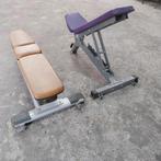 Life fitness   bench.     2  bankjes, Ophalen, Zo goed als nieuw, Fitnessbank