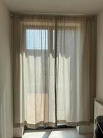 Nieuwe inbetween gordijnen beige linnen, Huis en Inrichting, 200 cm of meer, Beige, 150 tot 200 cm, Nieuw
