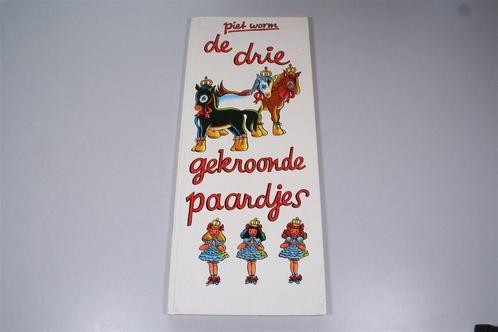 De 3 gekroonde paardjes — Piet Worm — Groot prentenboek, Boeken, Prentenboeken en Plaatjesalbums, Gelezen, Ophalen of Verzenden