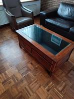 Salontafel, Huis en Inrichting, Tafels | Salontafels, Ophalen, Gebruikt, 100 tot 150 cm, 50 tot 100 cm