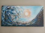 Carla Veldhuis Wave schilderij golf, Antiek en Kunst, Ophalen of Verzenden
