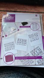 Grote collectie met mallen en stempels van Crafters companio, Ophalen, Gebruikt, Overige thema's, Pons of Mal