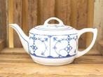 Blau Saks Jager eisenberg porseleinen theepot 34505, Huis en Inrichting, Keuken | Servies, Gebruikt, Overige typen, Ophalen of Verzenden
