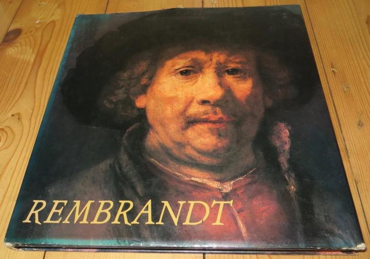 Groot boek Rembrandt. Met foto's van schilderijen. Monneret, Boeken, Kunst en Cultuur | Beeldend, Gelezen, Schilder- en Tekenkunst