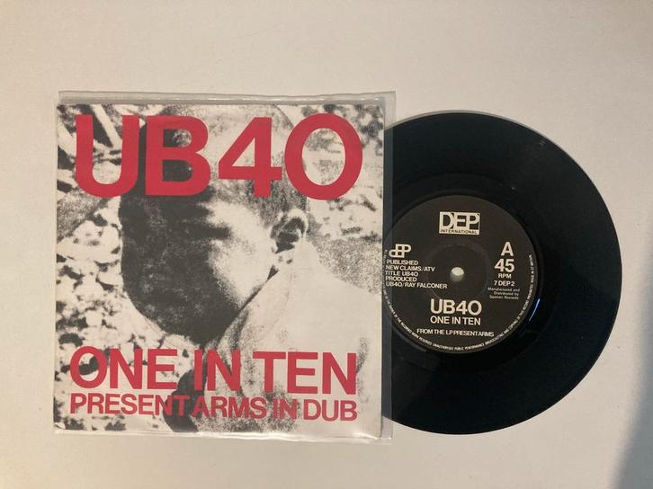 UB40 - One in ten, Cd's en Dvd's, Vinyl Singles, Single, 7 inch, Ophalen of Verzenden