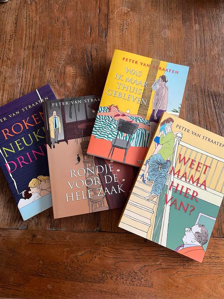 Peter van Straaten - 4 Boekjes in Goede Staat, Boeken, Humor, Zo goed als nieuw, Ophalen of Verzenden