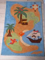 Vloerkleed speelkleed piraten eiland 156,5 x 108 cm, Kinderen en Baby's, Gebruikt, Ophalen of Verzenden