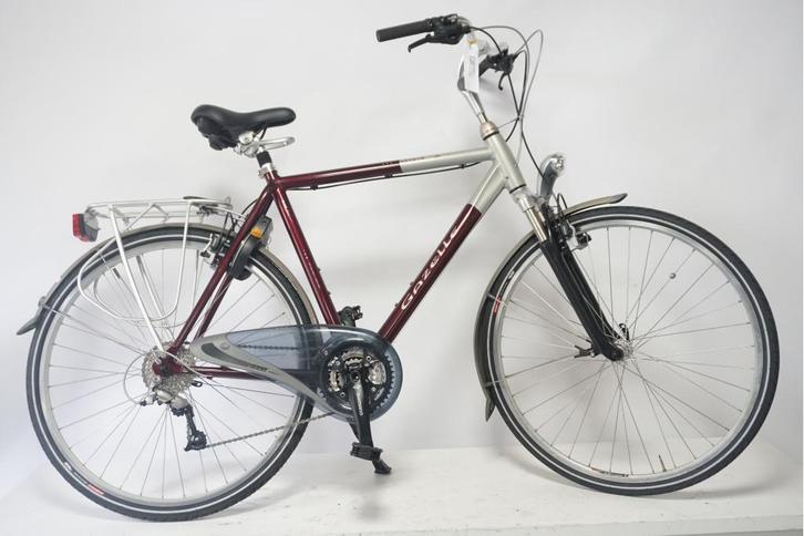 Refurbished Gazelle Geneve 57cm - Herenfiets, Fietsen en Brommers, Fietsen | Heren | Sportfietsen en Toerfietsen, Zo goed als nieuw