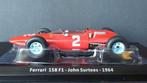 Ferrari 158 F1 John Surtees 1964 1:24 Ixo Pol, Hobby en Vrije tijd, Modelauto's | 1:24, Ophalen of Verzenden, Nieuw, Auto