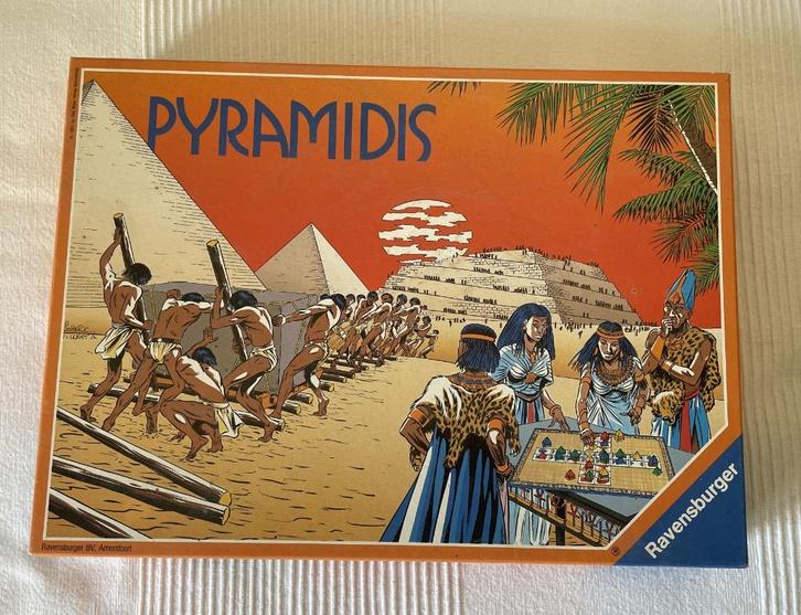 Pyramids - Ravensburger, Hobby en Vrije tijd, Gezelschapsspellen | Kaartspellen, Zo goed als nieuw, Ophalen