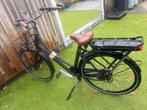 Elektrische fiets - Stella dolce black, Gebruikt, 51 tot 55 cm, 50 km per accu of meer, Ophalen