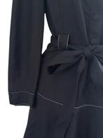 Claudie Pierlot jurk S, Zwart, Ophalen of Verzenden, Zo goed als nieuw, Onder de knie