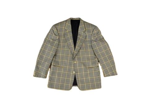 Daniel Hechter Paris geruit blokjes sportcoat blazer MAAT 50, Kleding | Heren, Kostuums en Colberts, Zo goed als nieuw, Maat 48/50 (M)