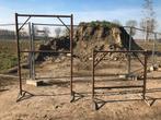 Te koop metsel / steiger schragen in hoogte verstelbaar, Ophalen of Verzenden, Gebruikt, Overige typen, Minder dan 2 meter