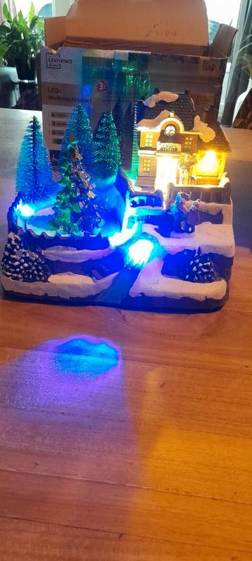Livarno Home LED-Kerstdorp met Muziek beschikbaar voor biedingen