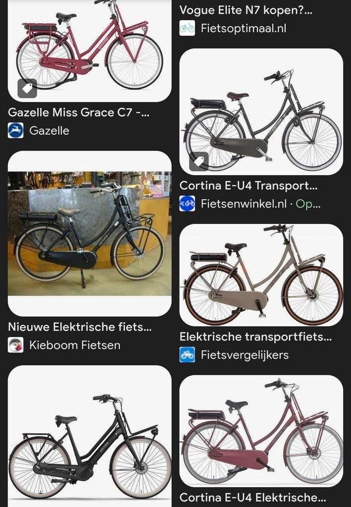 GEZOCHT 2 elektrische fietsen, Fietsen en Brommers, Elektrische fietsen, Zo goed als nieuw, Gazelle, 47 tot 51 cm, Ophalen