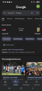 Jong AZ - Vitesse tickets, Tickets en Kaartjes, Losse kaart, Twee personen, September