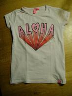 T-shirt lichtroze met Aloha print - maat 122, Kinderen en Baby's, Kinderkleding | Maat 122, Ophalen of Verzenden, Zo goed als nieuw