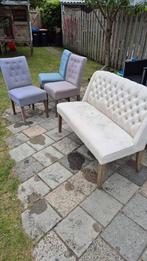 Bank en 3 stoelen GRATIS, Huis en Inrichting, Ophalen, Eén