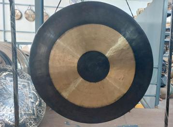 Nepalese Gong 100 cm – Handgemaakt – Nieuw – Topkwaliteit  beschikbaar voor biedingen