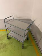 Serveerwagen serveertrolley rvs/ kunststof, Ophalen of Verzenden, Zo goed als nieuw, Kunststof