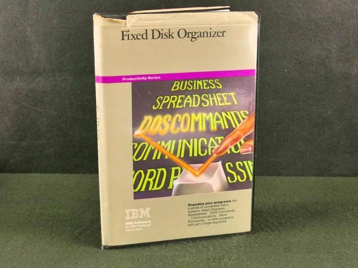Fixed Disk Organizer-IBM (1984), Boeken, Informatica en Computer, Gelezen, Overige onderwerpen, Ophalen of Verzenden