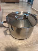 IKEA RVS Kookpan met Deksel, Huis en Inrichting, Keuken | Potten en Pannen, Gebruikt, Inductieplaat, Rvs, Ophalen