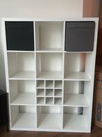 IKEA Kallax kast - 12 vakken, Ophalen, Met plank(en), Gebruikt, 100 tot 150 cm