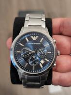 Emporio Armani AR2448 Heren Klassiek Horloge, Overige merken, Staal, Gebruikt, Staal