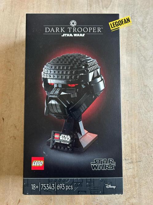 🆕 NIEUW (SEALED): Lego Star Wars 75343 Dark Trooper Helmet, Kinderen en Baby's, Speelgoed | Duplo en Lego, Nieuw, Lego, Complete set