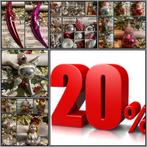 Altijd 20% korting op oude kerstbal bij Puurnostalgie site!, Diversen, Kerst, Ophalen of Verzenden, Nieuw