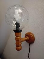 Retro wandlamp, Ophalen of Verzenden, Gebruikt