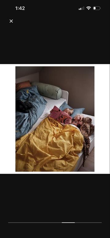 Ikea SLAKT Bedframe met Opbergruimte - Wit - afbeelding 5