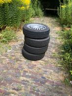 4 fiat velgen met winterbanden ( fiat doblo), 16 inch, Banden en Velgen, 195 mm, Bestelwagen