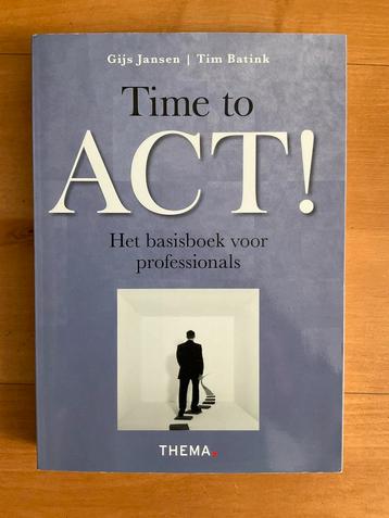 Time to ACT! (nieuwstaat) + CD-ROM beschikbaar voor biedingen