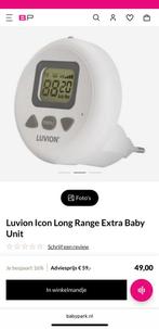 Luvion extra baby unit voor Icon Long Range, Ophalen of Verzenden, Gebruikt, 250 meter of meer