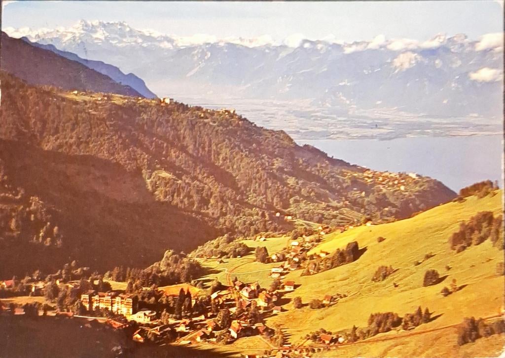 Montreux Zwitserland 1978, Ophalen of Verzenden, 1960 tot 1980, Gelopen, Overig Europa