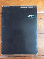 Fokker F27 Friendship, Ophalen of Verzenden, Gebruikt, Boek of Tijdschrift