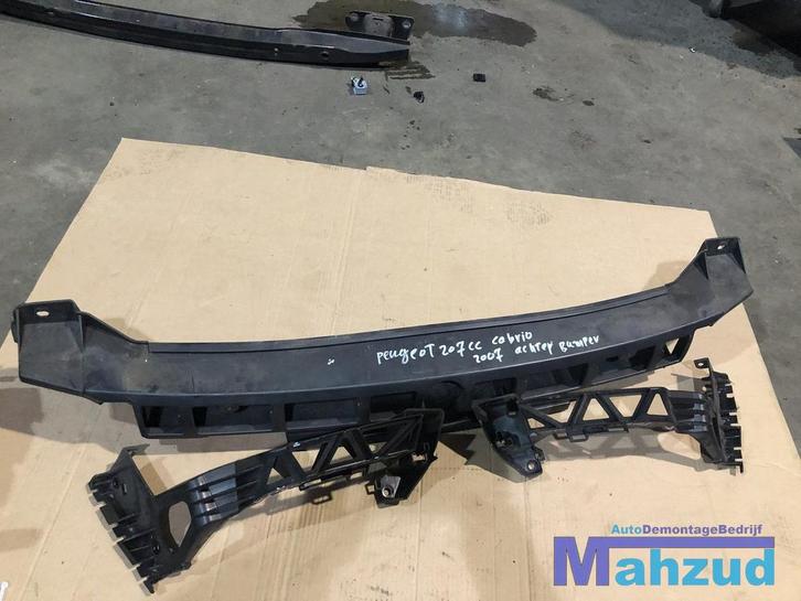 Peugeot 207 CC cabrio achterbumper steun bevestigingssteun, Auto-onderdelen, Overige Auto-onderdelen, Peugeot, Gebruikt, Ophalen of Verzenden