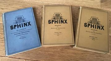 Theosofie Sphinx Monatschrift 1891 1892 1893 Zeldzaam beschikbaar voor biedingen