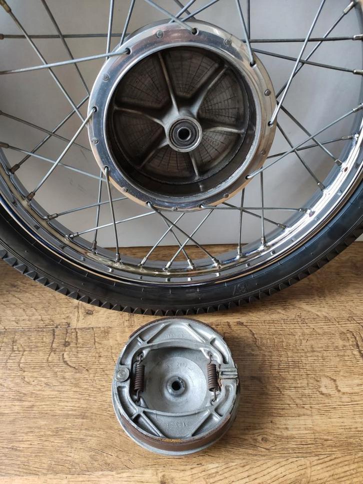 Kreidler Leleu Spaakwielen Set V + A, Fietsen en Brommers, Brommeronderdelen | Kreidler, Zo goed als nieuw, Overige typen, Ophalen