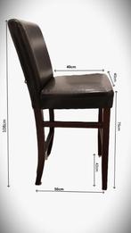 TIM WOOD bar Stools / 2 stools price is: €65, Huis en Inrichting, Barkrukken, Ophalen, Hout, Zo goed als nieuw, 90 cm of meer