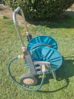 tuinslang haspel op wielen van Gardena, Ophalen, Gebruikt, Tuinslanghaspel